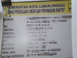 Uang Subkon Belum di Bayar Kontraktor PUPR Linggau, K MAKI : Lubuk Linggau Zona Hitam Korupsi
