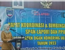 Diskominfo OKU Timur Buka Bimtek SP4N-Lapor! dan PPID, Ini Harapan Sekda