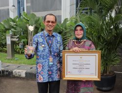 Pemkot Palembang  Terima Penghargaan PPKM Award 2023 Katagori Terbaik Region Sumatera
