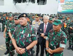 Mawardi Yahya Hadiri Upacara Pemberangkatan 900 Pasukan TNI ke Papua dan Papua Barat