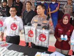” Hebat” Polres Karawang Berhasil amankan Berbagai Obat Obatan Terlarang