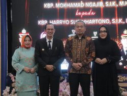 Pisah Sambut, Harnojoyo Apresiasi Prestasi Kombes Pol Mokhamad Ngajib