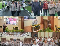 Kunker Kapolda Sumsel Apresiasi Kinerja Personel Polres OKU Selatan | Ini Pesannya Kepada Personel Polri