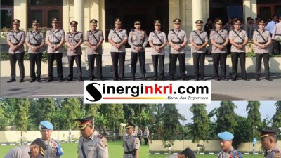 Kapolres OKU Selatan Lantik Wakapolres dan Personil Lainnya