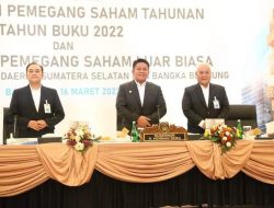 Gubernur Herman Deru Pimpin RUPS  Tahun Buku 2022 dan RUPS Luar Biasa Bank Sumsel Babel