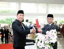 Popo Ali  Bupati OKU Selatan Lantik Sekda OKU Selatan