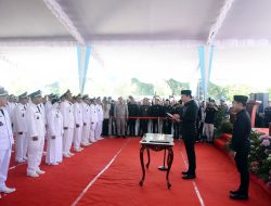 Bupati Popo Ali Lantik 82 Kepala Desa Hasil Pilkades Serentak Tahun 2023