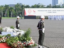 Presiden Joko Widodo Pimpin Upacara Hari Lahir Pancasila