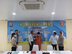 Menyebarkan Video Porno ATM Diamankan Subdit V Tipid Siber Polda Sumsel 