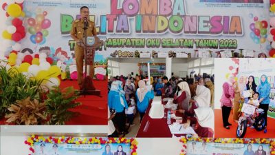 Lomba Balita Indonesia Tingkat Kabupaten OKU Selatan Tahun 2023