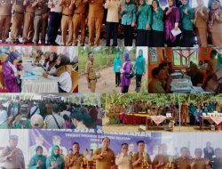 Bupati Popo Hadiri Penilaian Lomba Desa Kelurahan dan Bulan Bakti Gotong Royong Tingkat Provinsi Sumsel
