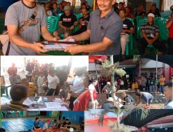 Masjid Al Furqon Perumahan GSP Lingkungan Tujuh Laksanakan Pemotongan 11 Hewan Qurban