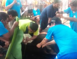 ” Luar Biasa” Ketua RW.010 Perum Tridaya Nuansa Turun Langsung Penyembelihan Hewan Qurban