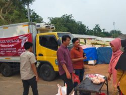 Polres Karawang Jelang HUT Ke 77 Bhayangkara Gelar Pasar Murah