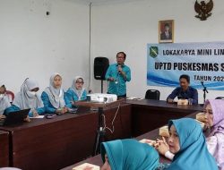 UPTD Puskesmas Sukarahayu menggelar Lokakarya Mini Tribulan Lintas Sektor Tahun 2023