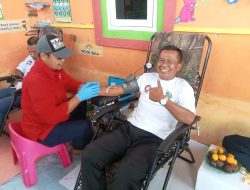 Kader PKS Cianjur Didin Saripudin Donor Darah Ikut Sukseskan HANI 2023