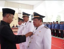 Wabup Yudha Lantik Ratusan Pejabat, Berfikir Positif dan Harus Amanah
