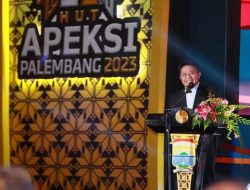 Gubernur Sumsel Hadiri Malam Syukuran HUT APEKSI ke-23 Palembang 2023