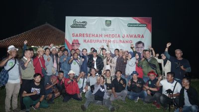Bupati Subang Adakan Giat Bersama Media Di Camping Ground