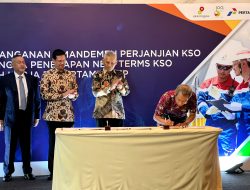 Tingkatkan Produksi Migas, PT Pertamina EP Tandatangani Amandemen Perjanjian Kerja Sama Operasi