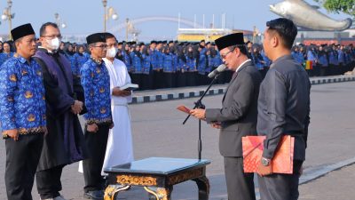 Ingatkan Bijak Bersosial Media, Walikota Palembang Lantik 2.577 PPPK