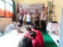 Siswa SDN Setiadarma 02 Sangat Antusias Ikuti Giat Polri Peduli Literasi