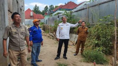 Popo Ali Bupati OKU Selatan Tinjau Pembangunan Gedung RSUD Muaradua