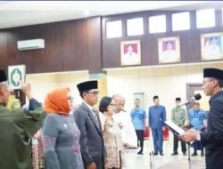 Lantik 57 Pejabat Eselon, Wabup Yudha : Jabatan Adalah Amanah
