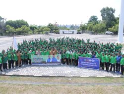 Apel Pelepasan Kontigen OKU Selatan Porprov Sumsel XIV di KabupatenLahat Tahun 2023