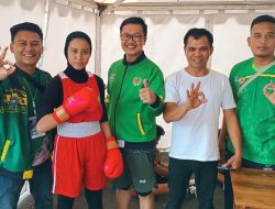 Cabor PERTINA OKU Selatan Sumbang Lima Mendali Pada Porprov Sumsel ke XIV di Kabupaten Lahat
