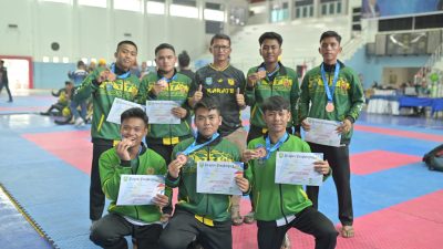 Cabor FORKI OKU Selatan Sumbang Medali 1 Perak 4 Perunggu Porprov Sumsel ke XIV di Kabupaten Lahat