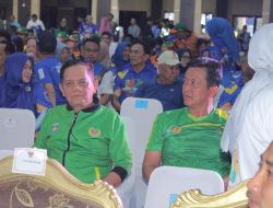 Staf Ahli Bupati OKU Selatan Bidang Kemasyarakatan dan SDM Hadiri Penutupan Porprov Sumsel ke XIV di Kabupaten Lahat