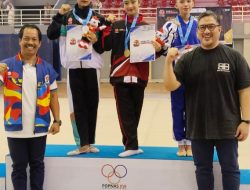Cabor Senam Ritmik Putri Sumbang Medali Perunggu di Popnas XVI Tahun 2023