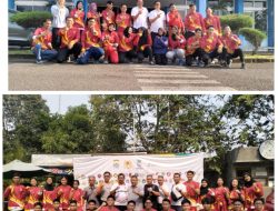 Anton Nurdin Didampingi Dirut PDAM lepas Kontingen Cabor Pencak Silat