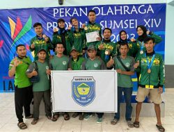 Dibawah Kepemimpinan CMK Cabor Tenis Meja OKU Selatan Ukir Sejarah dan Prestasi Pada Porprov Sumsel ke XIV di Kabupaten Lahat