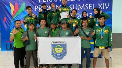 Dibawah Kepemimpinan CMK Cabor Tenis Meja OKU Selatan Ukir Sejarah dan Prestasi Pada Porprov Sumsel ke XIV di Kabupaten Lahat