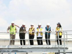 Herman Deru bersama Mentri PUPR dan Duta Besar Australia Tinjau IPAL di Sungai Selayur