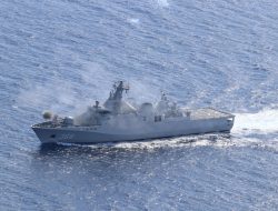 Pangkoarmada II Berikan Keterangan Hal Latihan KRI Frans Kaisiepo-368 sukses menguji seluruh sistem persenjataan modern yang dimiliki