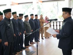 Pj. Wali Kota Bekasi Gani Muhamad melantik Pengurus Lembaga Pengembangan Tilawatil Qur’an