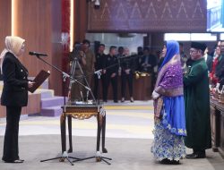 Ketua DPRD Provinsi Sumsel Lantik Nurmala Dewi Sebagai PAW dari Fraksi PAN