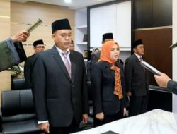 Bupati Popo Ali Ambil Sumpah Jabatan Pimpinan Tinggi Pratama di Lingkungan Pemerintah Kabupaten OKU Selatan