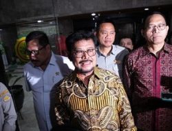 Syahrul Yasin Limpo Angkat Bicara Mengenai Kasus Dugaan Korupsi
