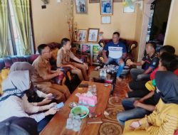 Tim UPT PPA OKU Selatan Kunjungi Pengantin Baru Usia Dini di Desa Gemiung