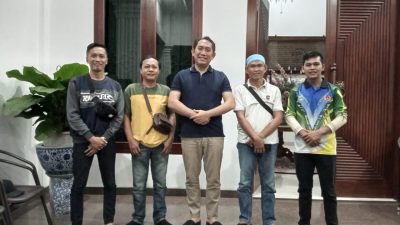 Bupati OKU Selatan Terima Kunjungan Pengurus  DPD IWO I OKU Selatan Menjelang Pelantikan