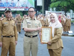 Sekda Kabupaten Subang Pimpin Apel Pagi