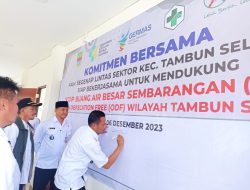 Kecamatan Tambun Selatan Mendeklarasi Open Defecation Free