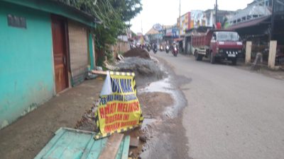 K MAKI : Dugaan Proyek Siluman PUPR Kota Palembang Gentayangan di Jalan PSI Lautan 35 Ilir