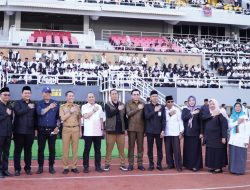 Puluhan Ribu Anggota KPPS Palembang Dilantik, Ratu Dewa Ini Adalah Amanah