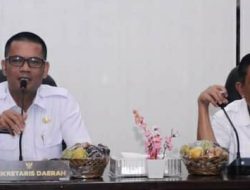 Sekda OKU Selatan Pimpin Rakor Penyelenggaraan Pemerintah Daerah OKU Selatan Tahun 2024
