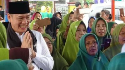 Wabub OKU Selatan Pelantikan PAC dan Ranting Muslimat Kecamatan Banding Agung